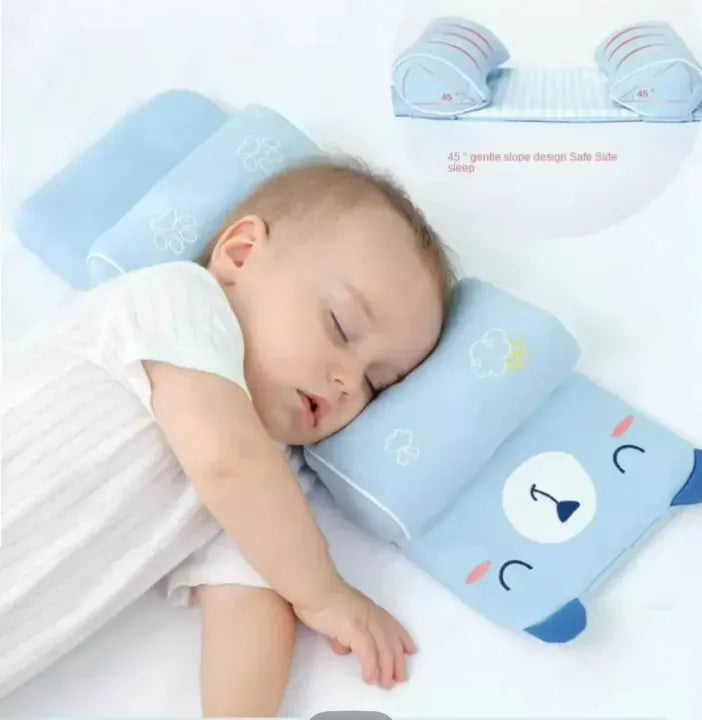 Baby Head Shaping Pillow โ Soft Support for Newborn (Anti-Flat Head)