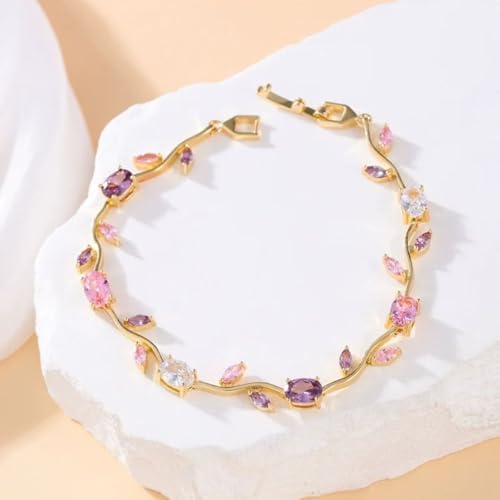 ๐ Trendy Viral Tulip Bracelet | Multi Color Cute Floral Bracelet | Stylish Gift for Girls